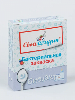 Закваска для биолакта Премиум коробка 5 порций